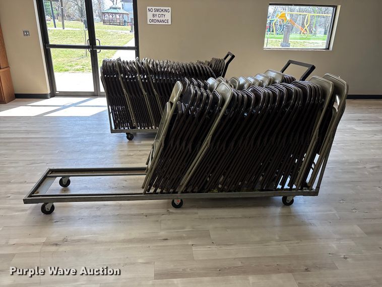 image for item EO4122 Approximately (190) folding chairs
