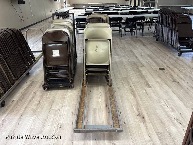 image for item EO4122 Approximately (190) folding chairs