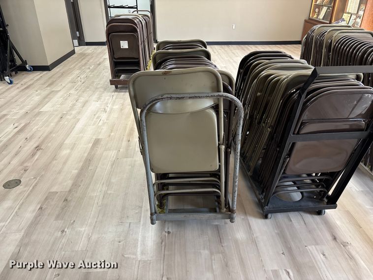 image for item EO4122 Approximately (190) folding chairs