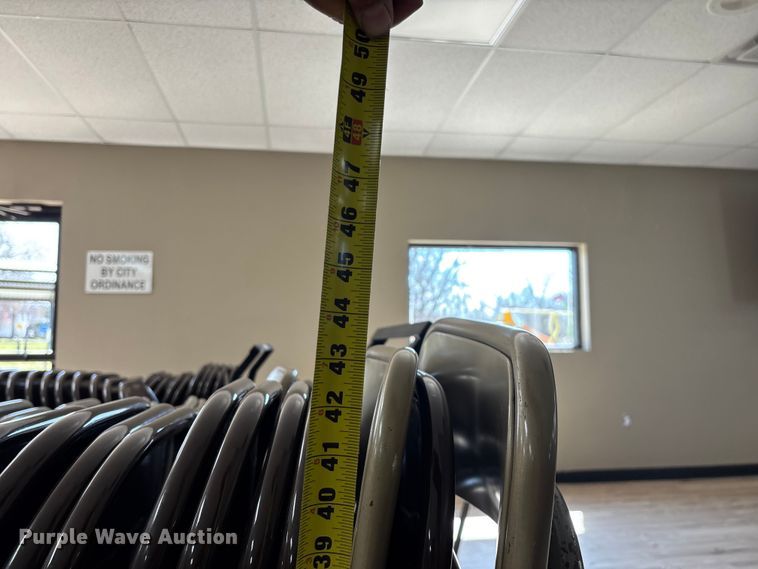image for item EO4122 Approximately (190) folding chairs