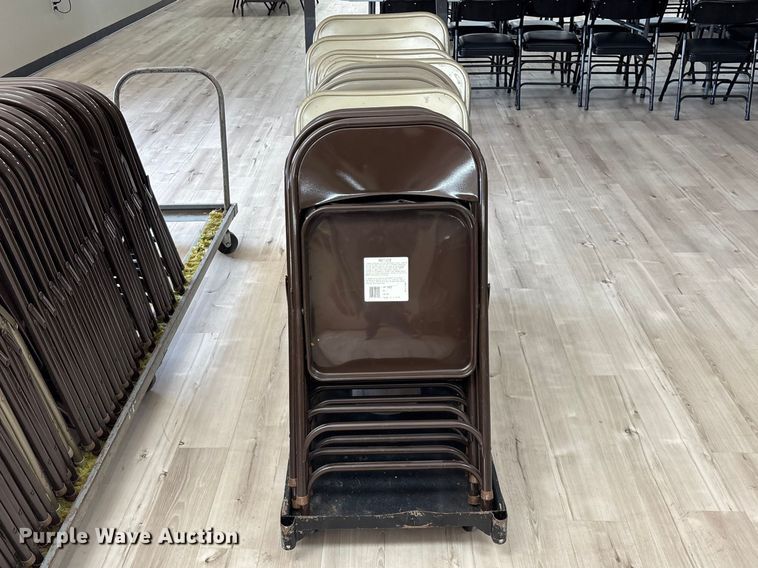 image for item EO4122 Approximately (190) folding chairs