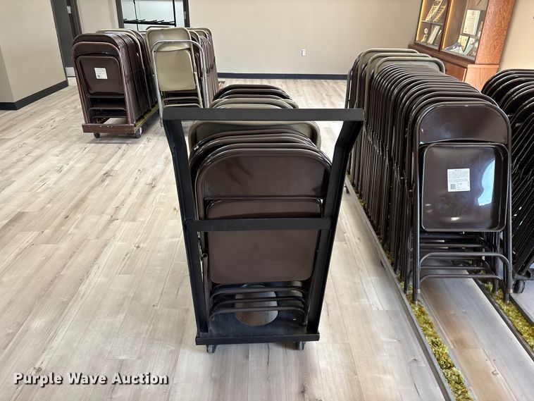 image for item EO4122 Approximately (190) folding chairs