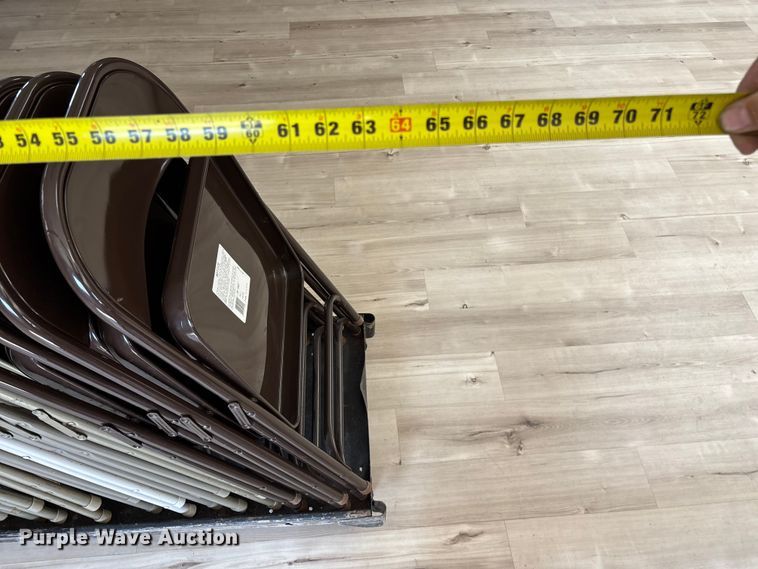 image for item EO4122 Approximately (190) folding chairs