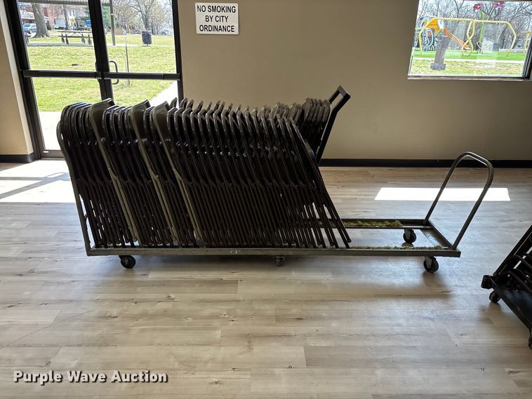 image for item EO4122 Approximately (190) folding chairs