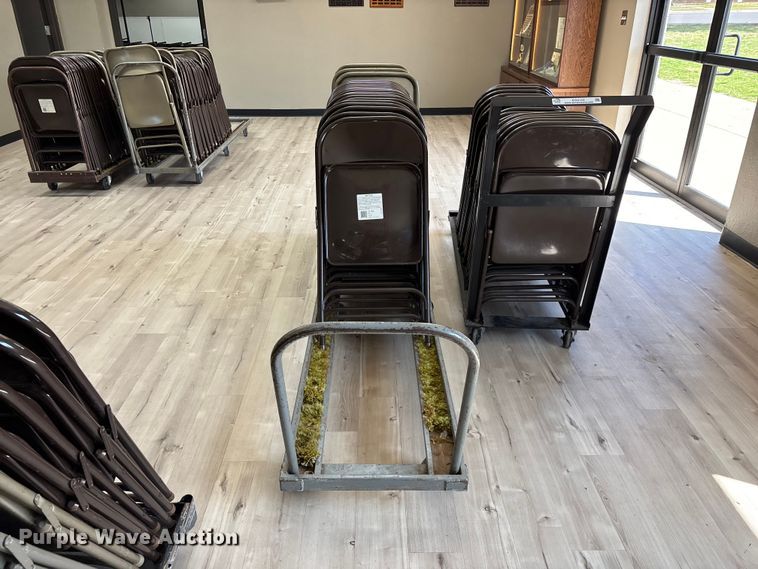image for item EO4122 Approximately (190) folding chairs