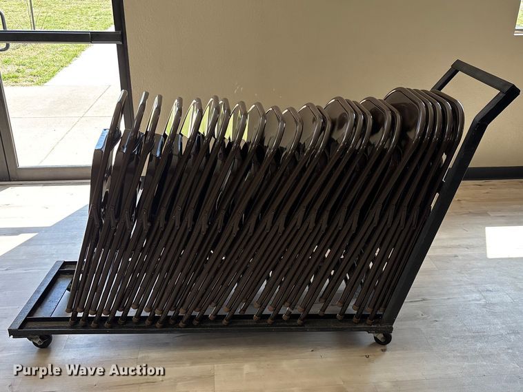 image for item EO4122 Approximately (190) folding chairs