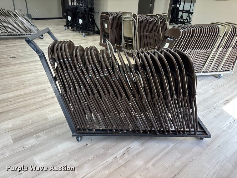 image for item EO4122 Approximately (190) folding chairs