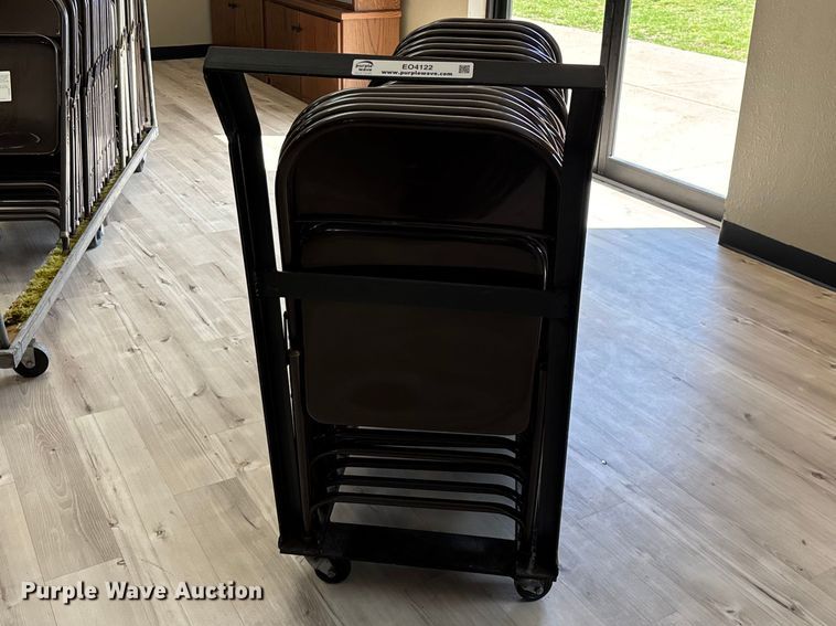 image for item EO4122 Approximately (190) folding chairs