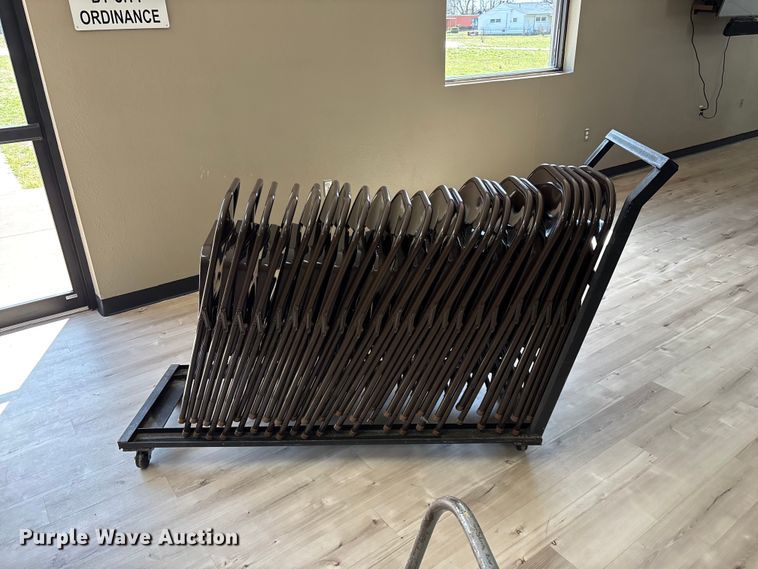 image for item EO4122 Approximately (190) folding chairs
