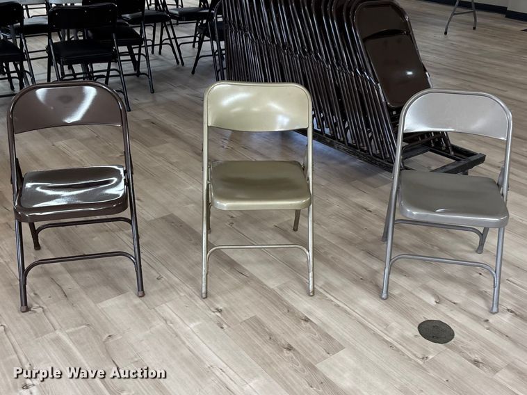 image for item EO4122 Approximately (190) folding chairs