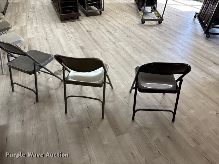 image for item EO4122 Approximately (190) folding chairs