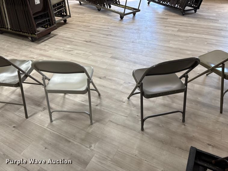 image for item EO4122 Approximately (190) folding chairs