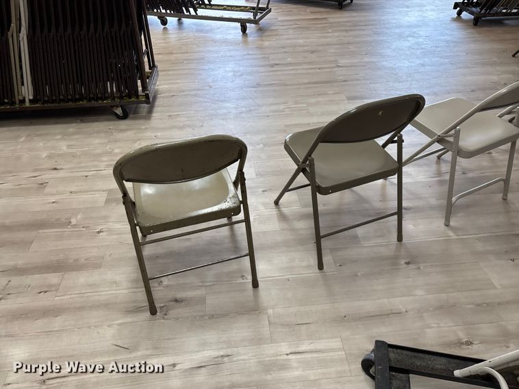 image for item EO4122 Approximately (190) folding chairs