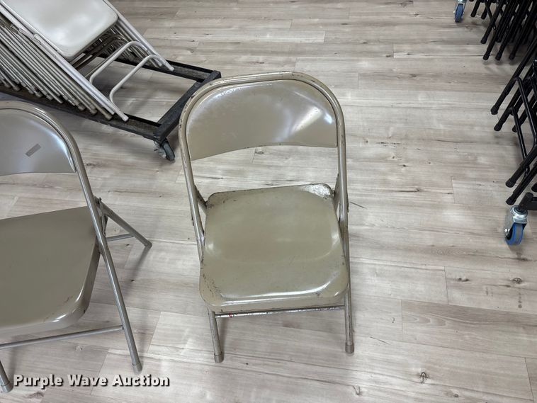 image for item EO4122 Approximately (190) folding chairs