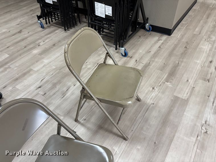 image for item EO4122 Approximately (190) folding chairs