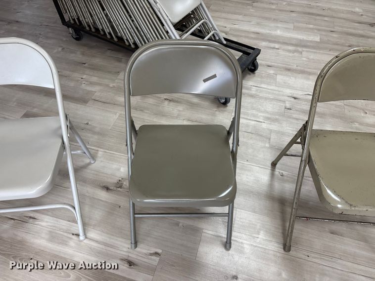 image for item EO4122 Approximately (190) folding chairs