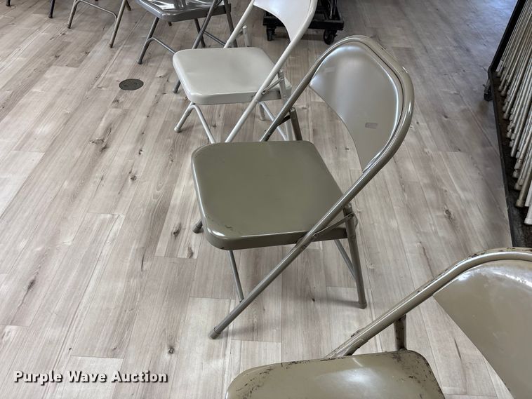 image for item EO4122 Approximately (190) folding chairs