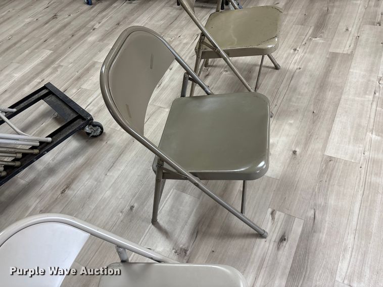 image for item EO4122 Approximately (190) folding chairs