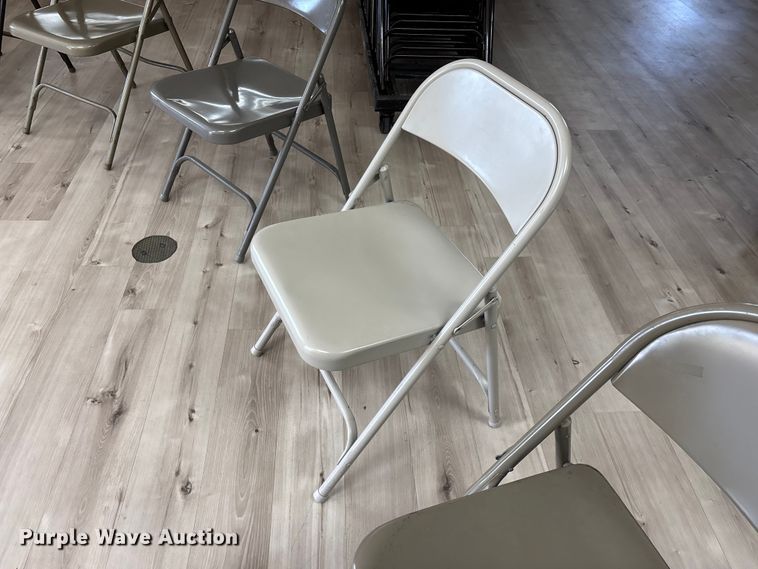 image for item EO4122 Approximately (190) folding chairs