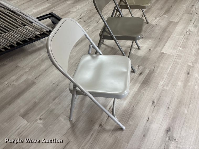 image for item EO4122 Approximately (190) folding chairs