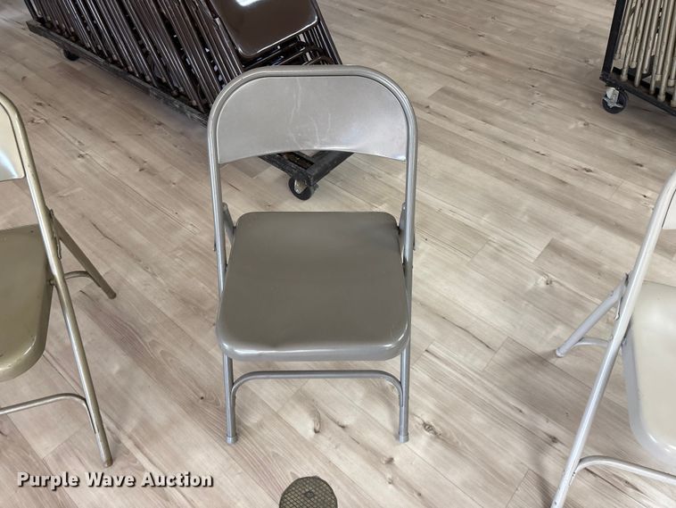 image for item EO4122 Approximately (190) folding chairs