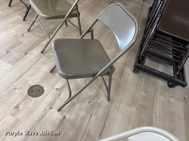 image for item EO4122 Approximately (190) folding chairs