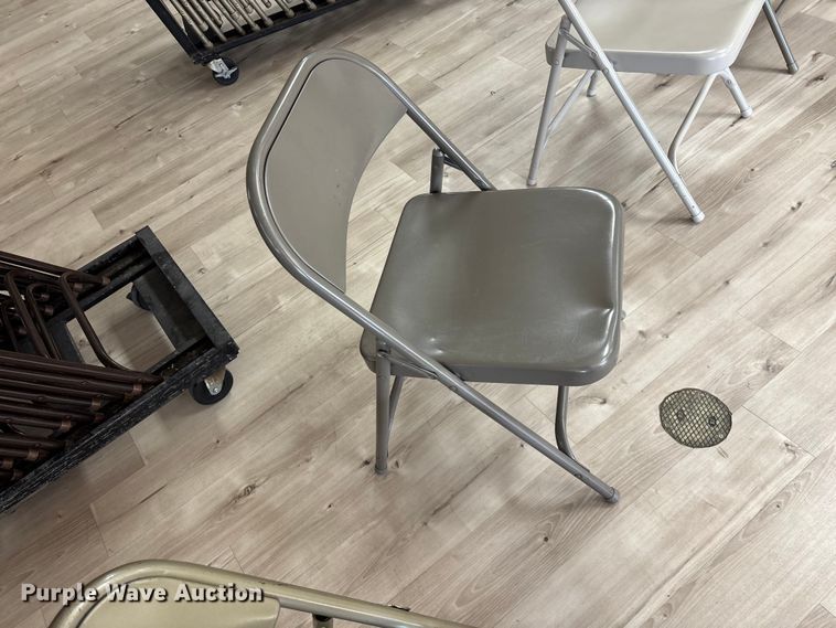 image for item EO4122 Approximately (190) folding chairs
