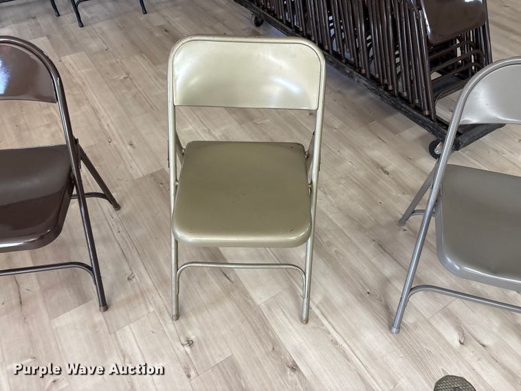 image for item EO4122 Approximately (190) folding chairs
