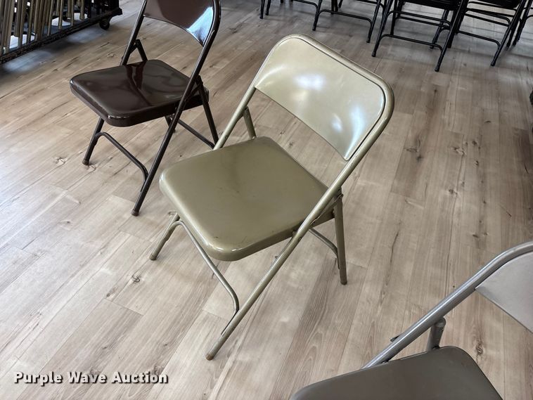 image for item EO4122 Approximately (190) folding chairs