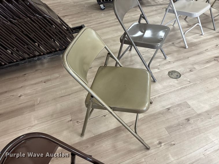 image for item EO4122 Approximately (190) folding chairs