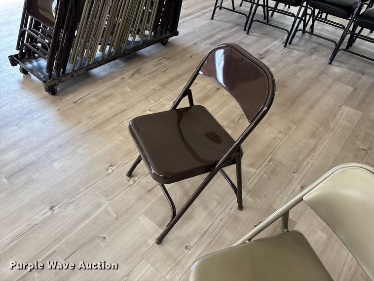 image for item EO4122 Approximately (190) folding chairs
