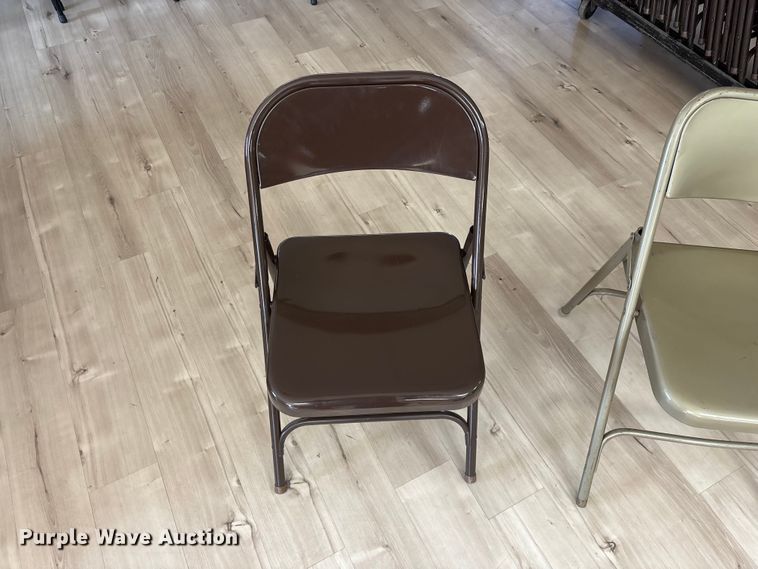 image for item EO4122 Approximately (190) folding chairs