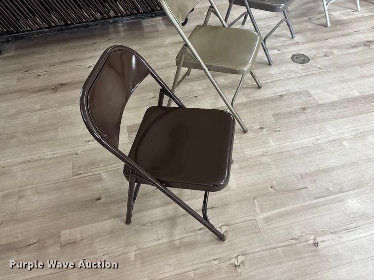 image for item EO4122 Approximately (190) folding chairs