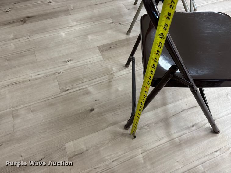 image for item EO4122 Approximately (190) folding chairs