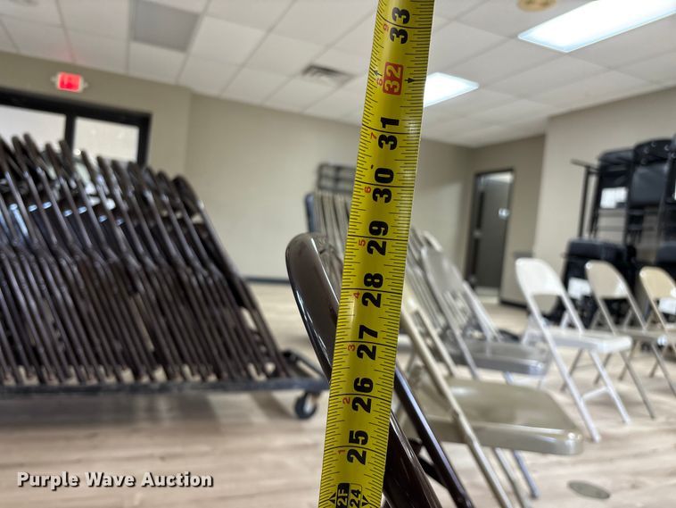 image for item EO4122 Approximately (190) folding chairs