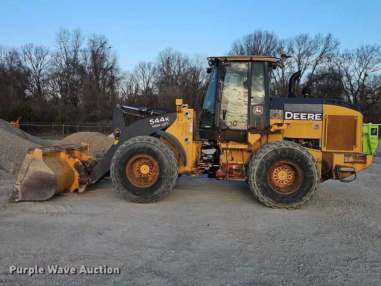 image for item EO7167 2015 John Deere 544K high lift wheel loader