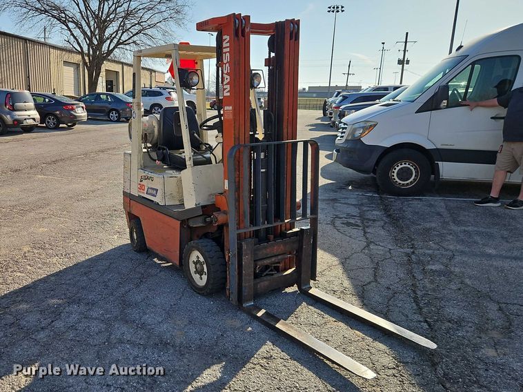 image for item EO7181 Nissan KCPH01A15PV forklift