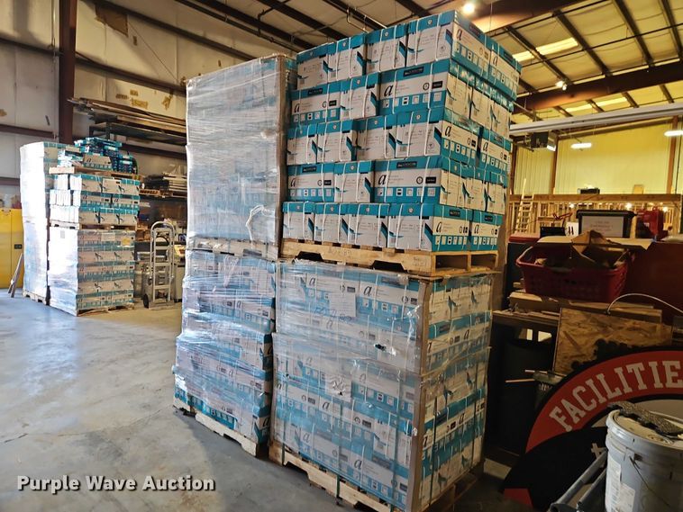 image for item EO7182 (7) pallets of copy paper