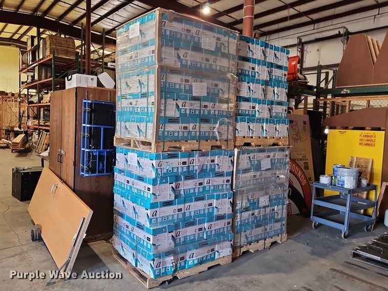 image for item EO7182 (7) pallets of copy paper