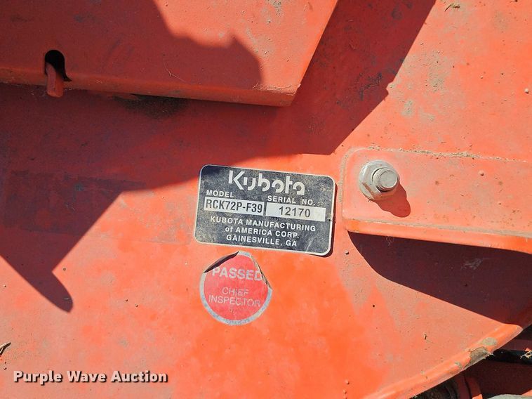 image for item EO7186 Kubota F3990 lawn mower