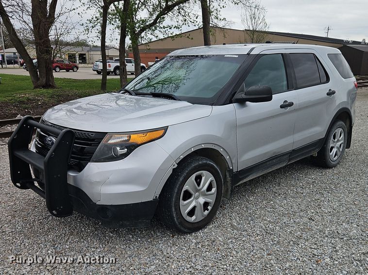image for item EO7209 2015 Ford Explorer Police Interceptor SUV