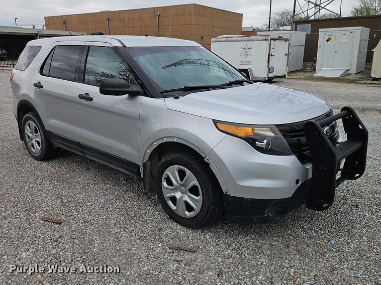 image for item EO7209 2015 Ford Explorer Police Interceptor SUV