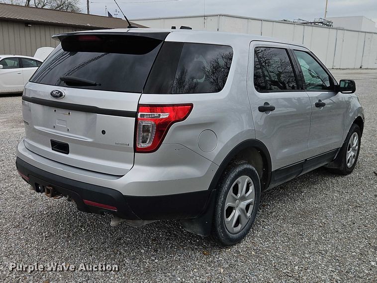 image for item EO7209 2015 Ford Explorer Police Interceptor SUV