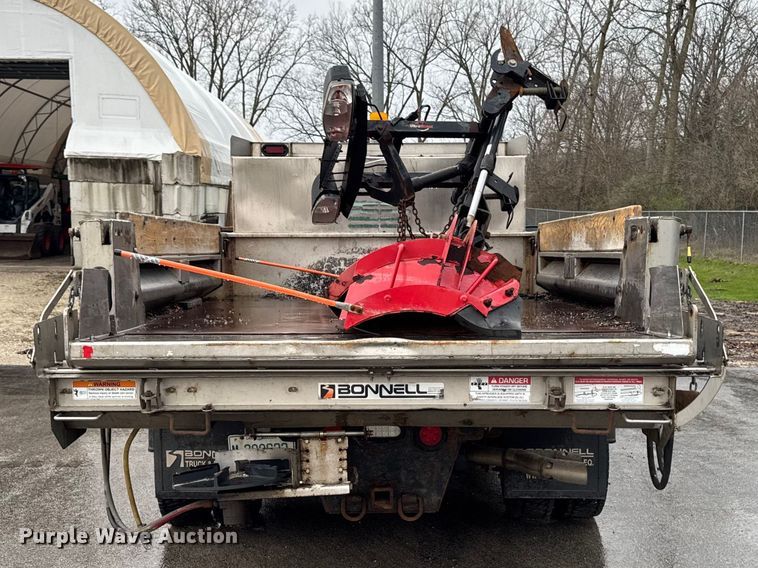 image for item EQ5001 2014 Ford F450 Super Duty dump flatbed truck