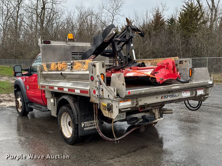 image for item EQ5001 2014 Ford F450 Super Duty dump flatbed truck