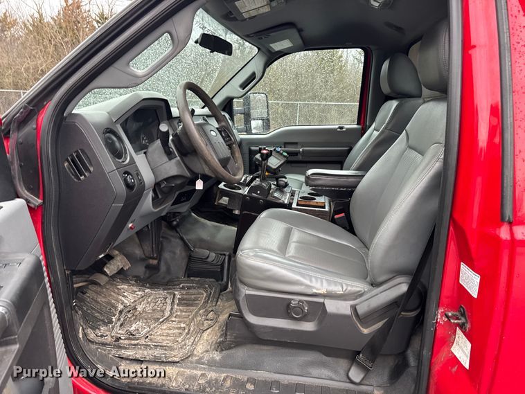 image for item EQ5001 2014 Ford F450 Super Duty dump flatbed truck