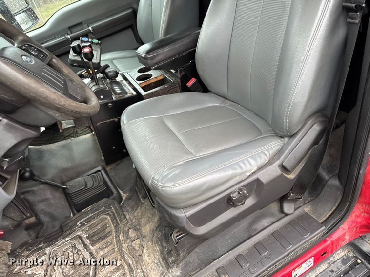 image for item EQ5001 2014 Ford F450 Super Duty dump flatbed truck