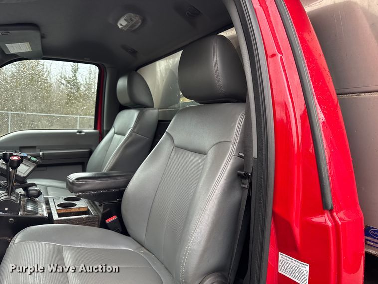 image for item EQ5001 2014 Ford F450 Super Duty dump flatbed truck