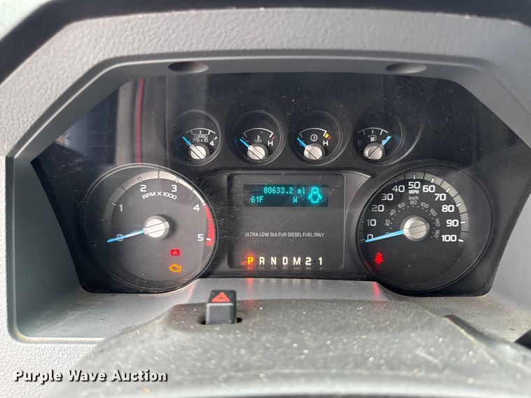 image for item EQ5001 2014 Ford F450 Super Duty dump flatbed truck