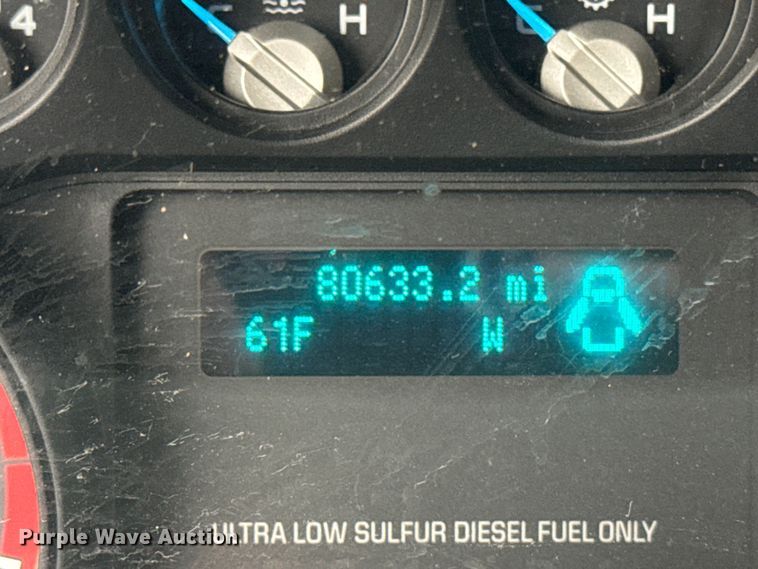 image for item EQ5001 2014 Ford F450 Super Duty dump flatbed truck